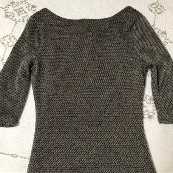 Crece Gray 3/4 Sleeve Dress - Picture 5 of 8